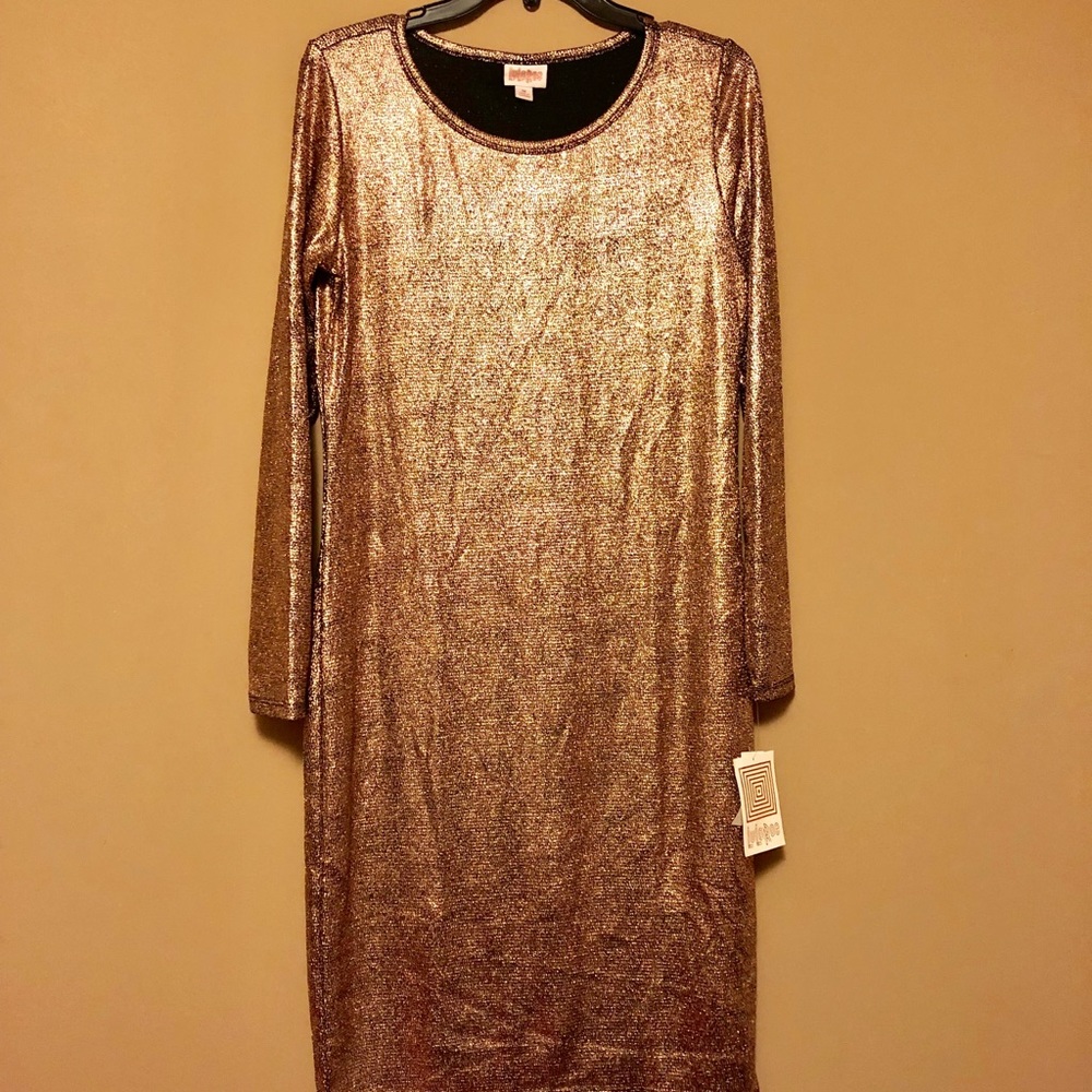 Lularoe Debbie rose gold